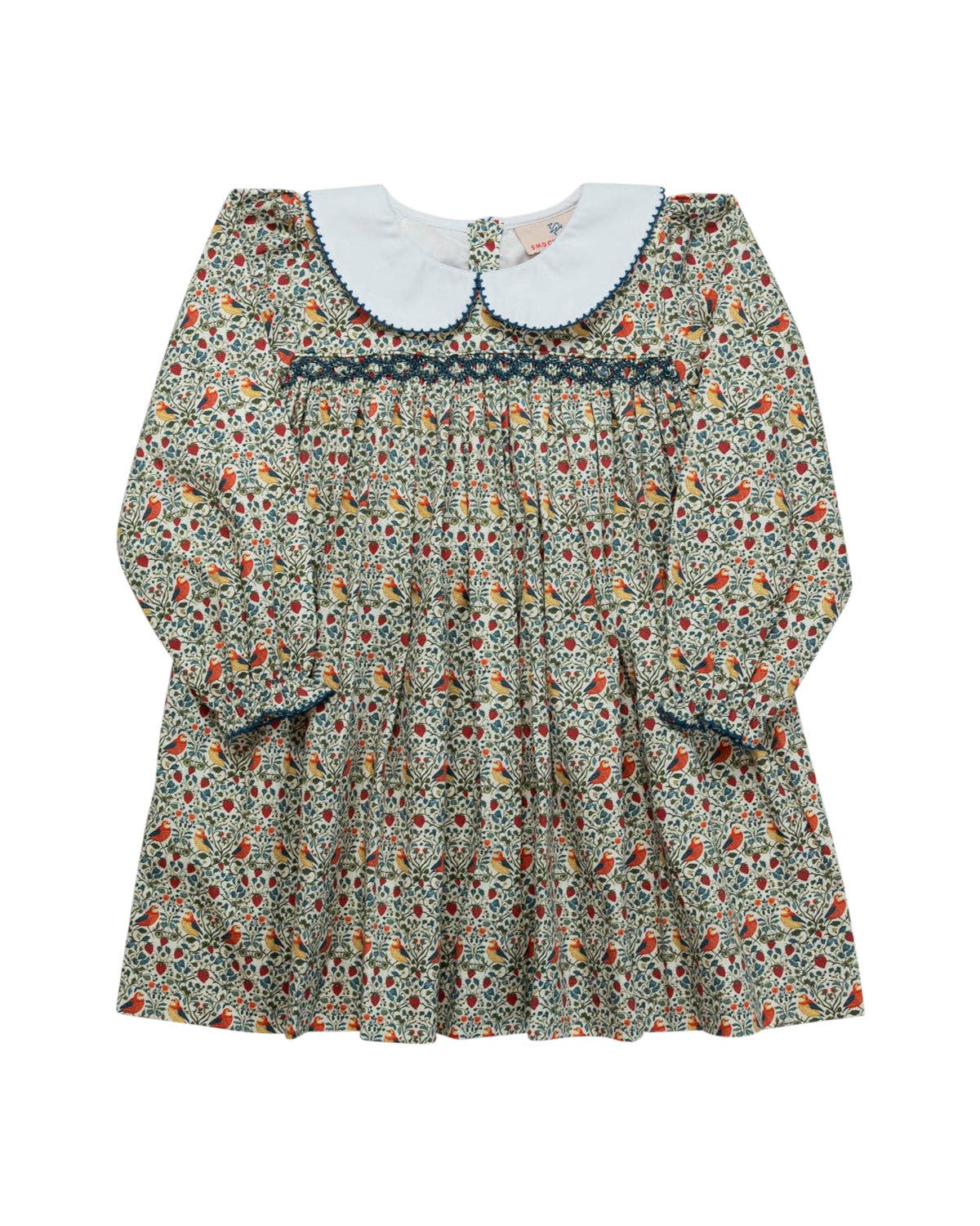 William Morris Bird Print Dress