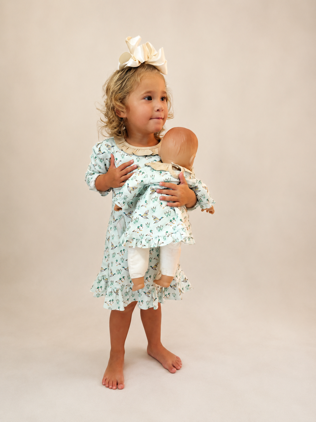 Duck dress and baby doll dress