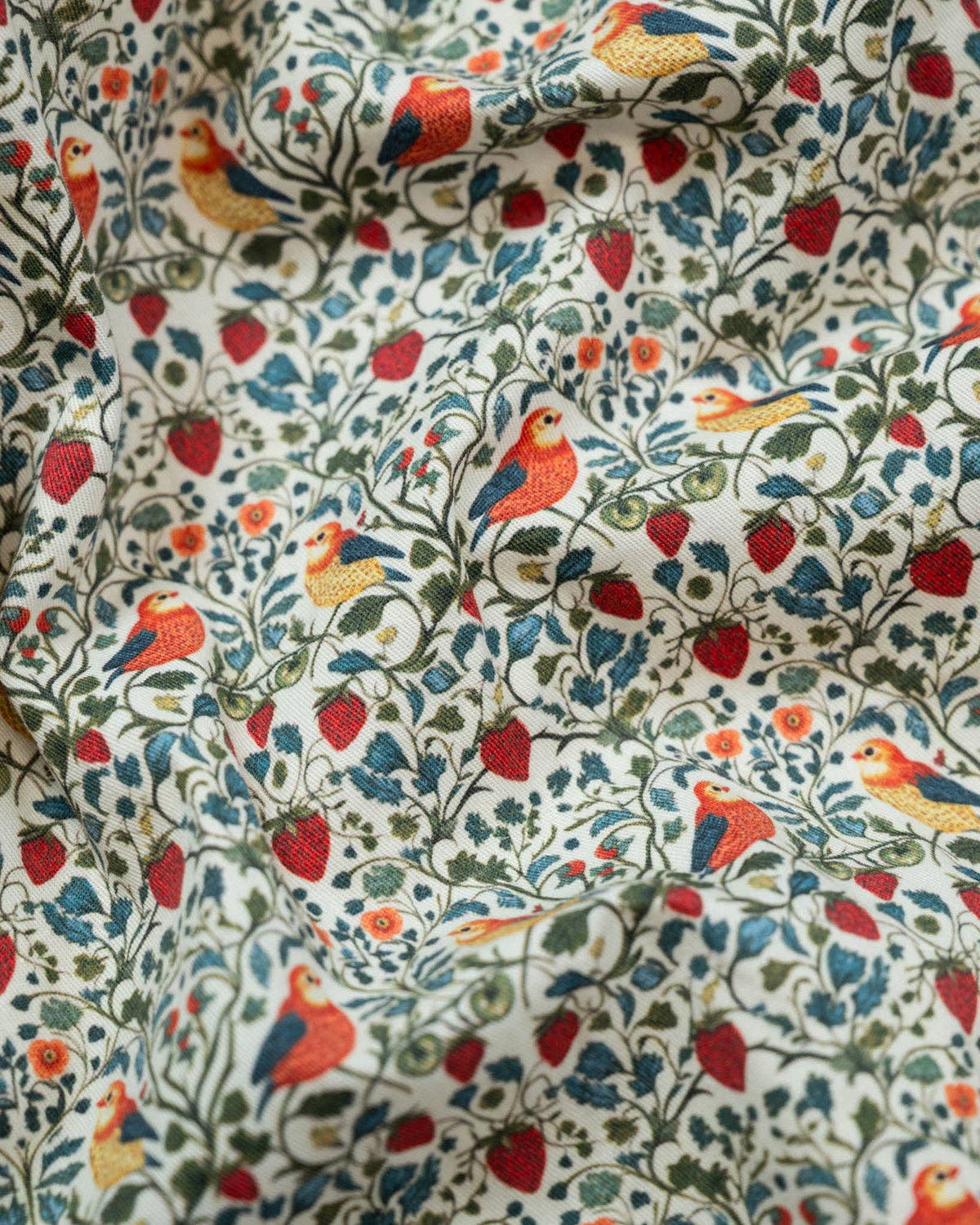 William Morris Bird Print Dress